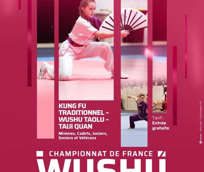 Championnat de France Wushu – VAULX-MILIEU – 14 et 15 mars 2020